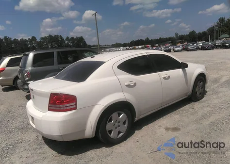 2008 Dodge Avenger Se from USA, damaged, VIN 1B3LC46KX8N129397